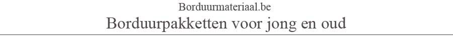 Borduurpakketten voor jong en oud bij borduurmateriaal.be