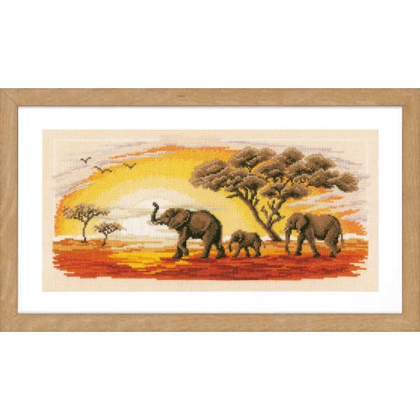 Kit de broderie les Elephants