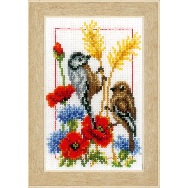 Kit de broderie Les 4 Saisons (lot de 4 p.)