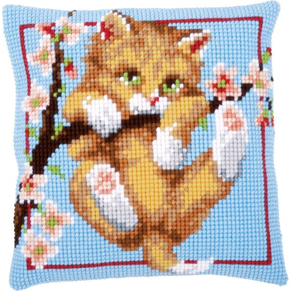 Coussin Chaton suspendu