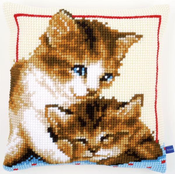 Coussin Chaton jouants