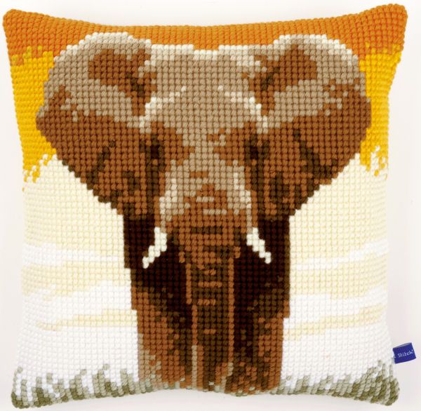 Coussin Elephant sur Savanna