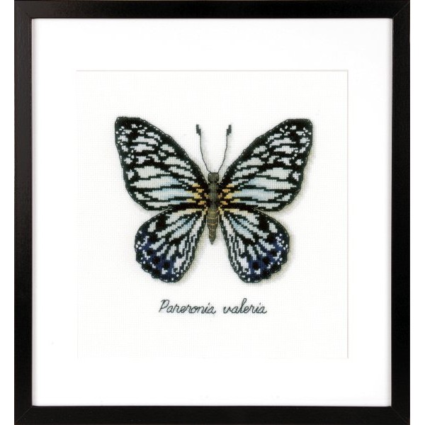 Kit de Broderie Papillon bleu