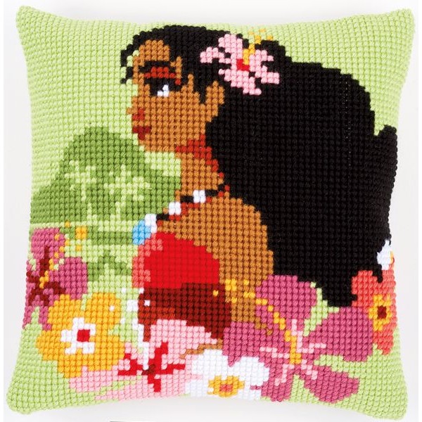 Coussin Moana, island Girl