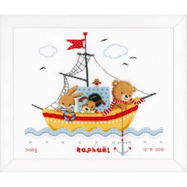 Kit de broderie Bateau à Voile