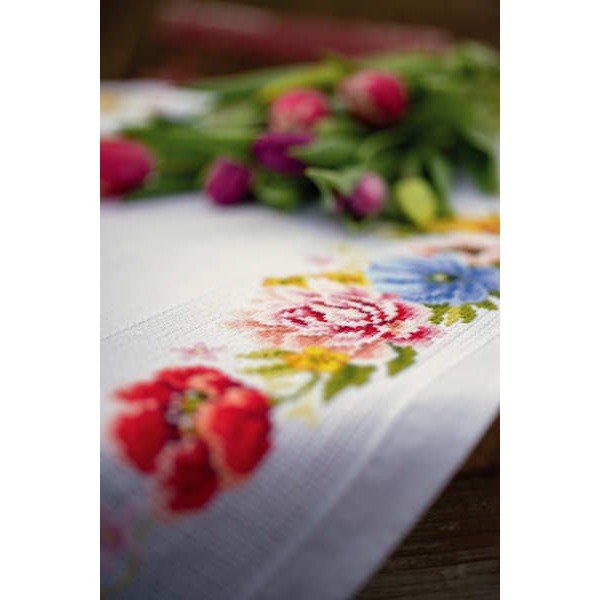 Nappe Fleurs Colorées