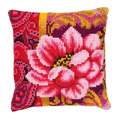 Coussin Jardin Rose R