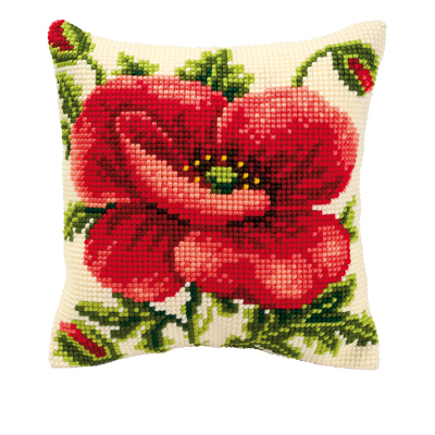 Coussin Coquelicot