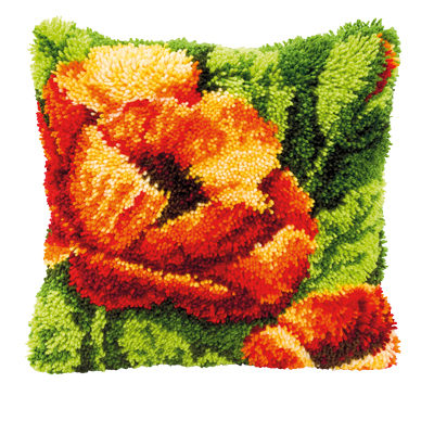 Coussin Coquelicots