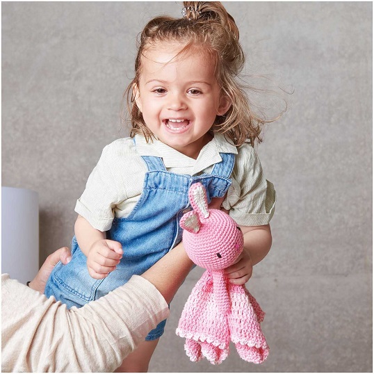 Haakset Baby Blankies Bunny