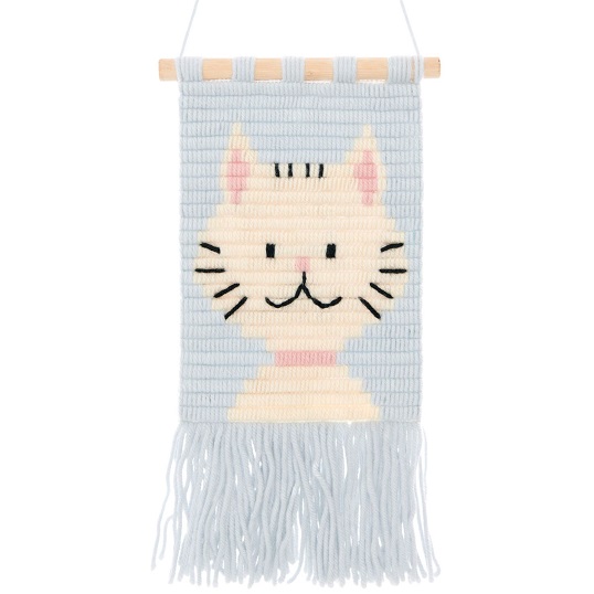 Borduurpakket Rico Design Cat 100233