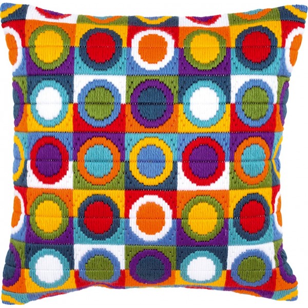 Coussin point lancé Bargello VIII