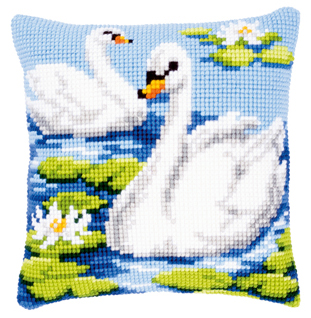 Coussin Cygnes