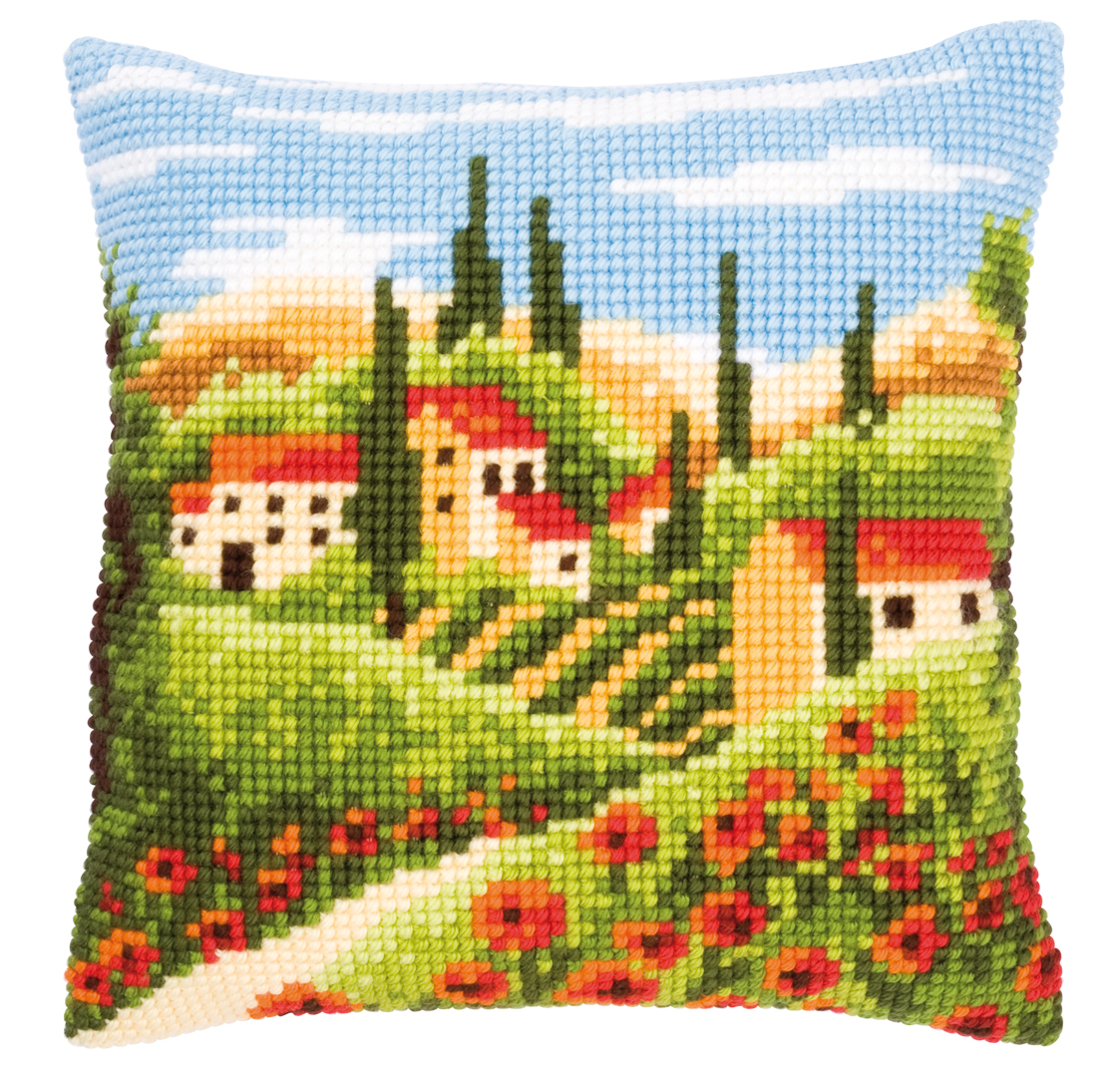 Coussin Paysage Toscan