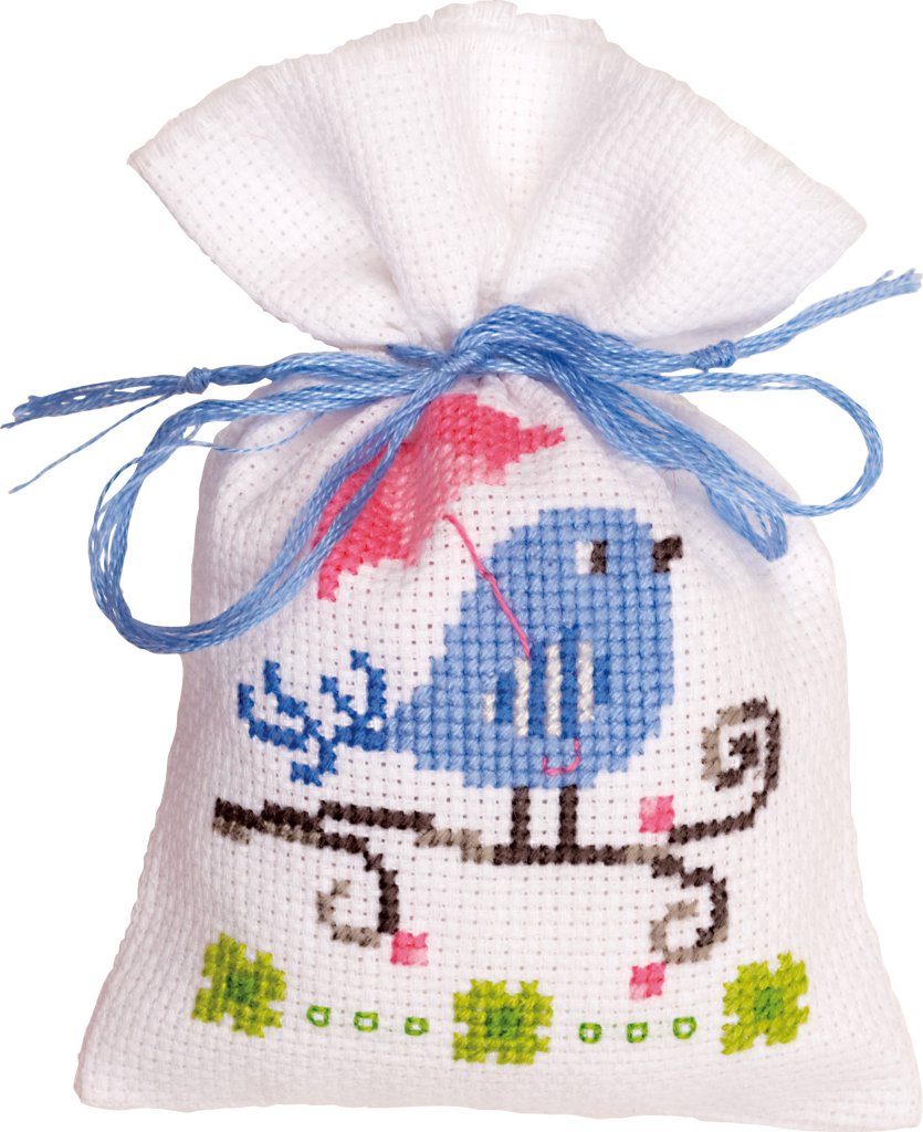 Sachet senteur Oiseau bleu