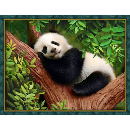 Diamond Painting Le panda dormant