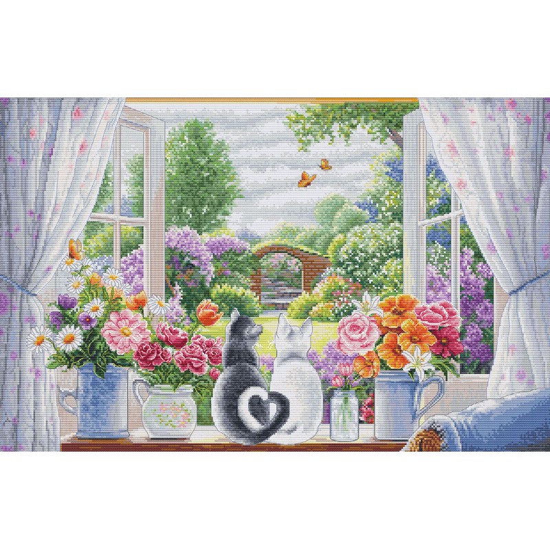 Borduurpakket Luca-S The WIndow of Dreams BU5088