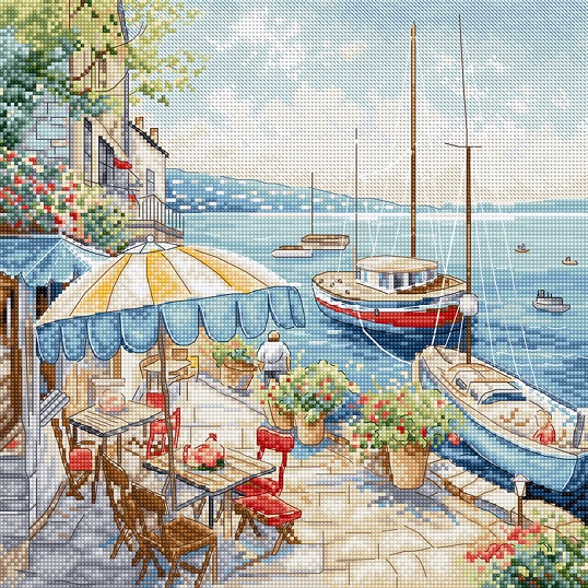 Borduurpakket Letistitch Seascape L9927