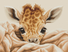 Kit de broderie Bébé Girafe