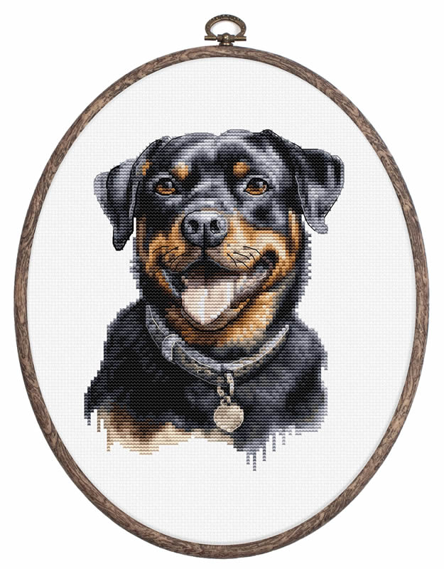 Borduurpakket Rottweiler