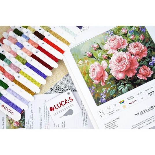 Borduurpakkket Petit Point The Roses Garden