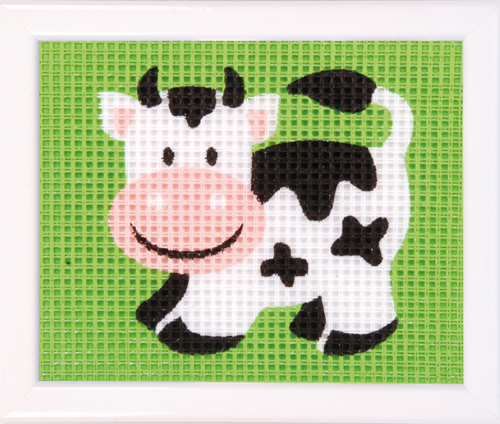 Kit de Broderie enfants Une Vache