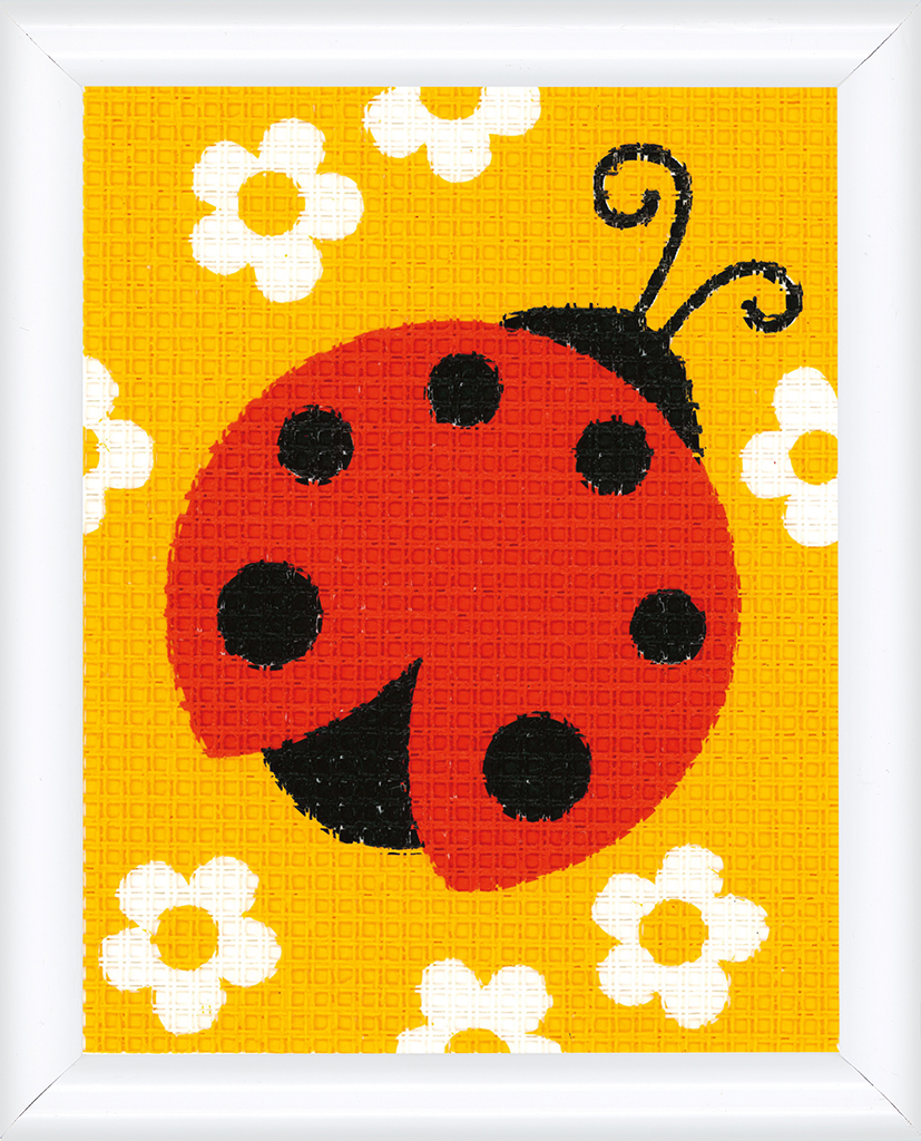 Kit de Broderie enfants Coccinelle