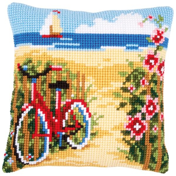 Coussin a la Plage