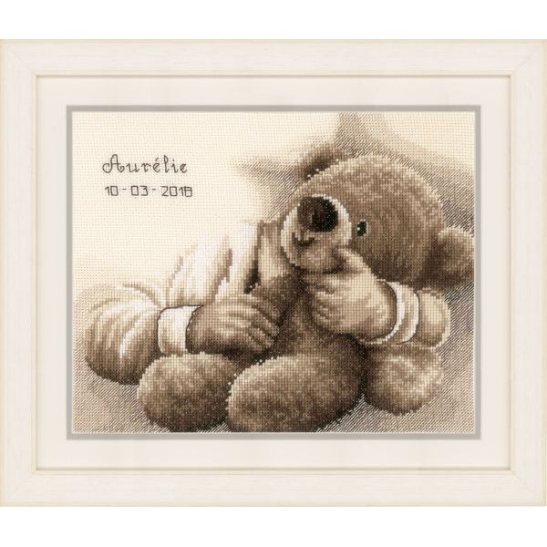 Kit de broderie Nounours