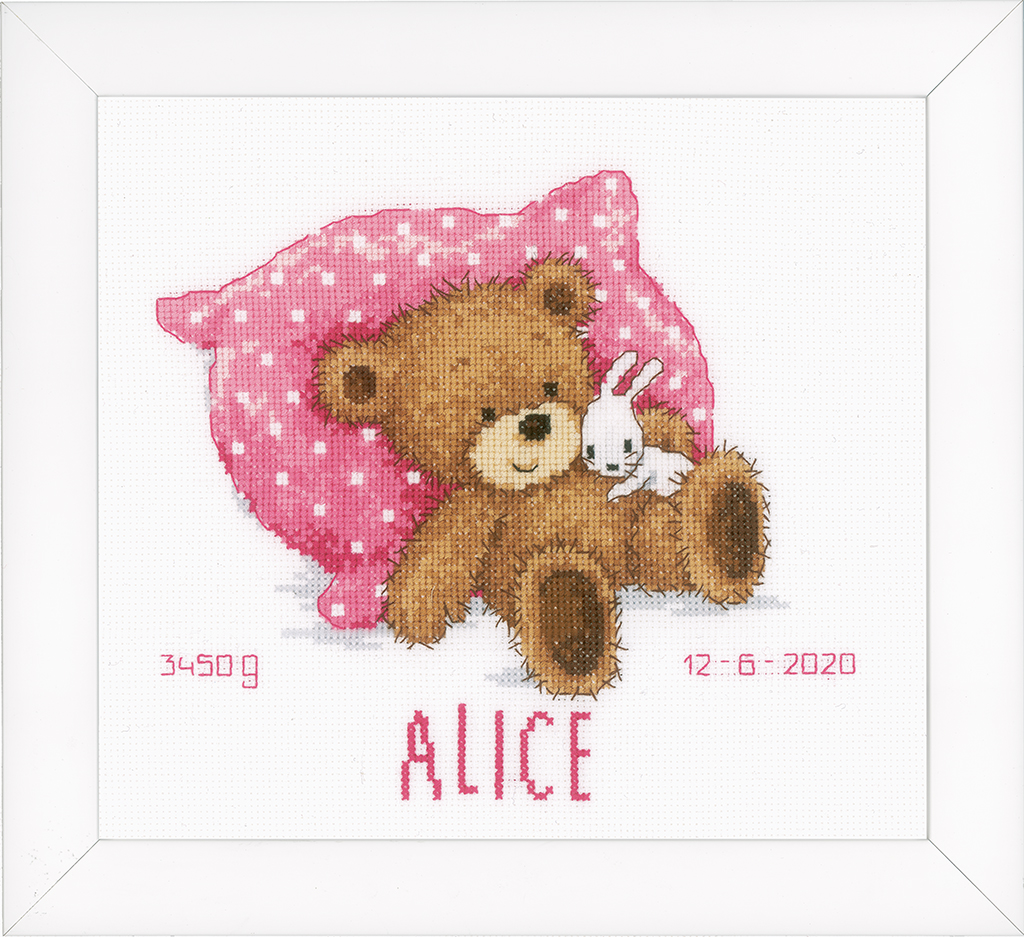 Kit de broderie Cher Ours