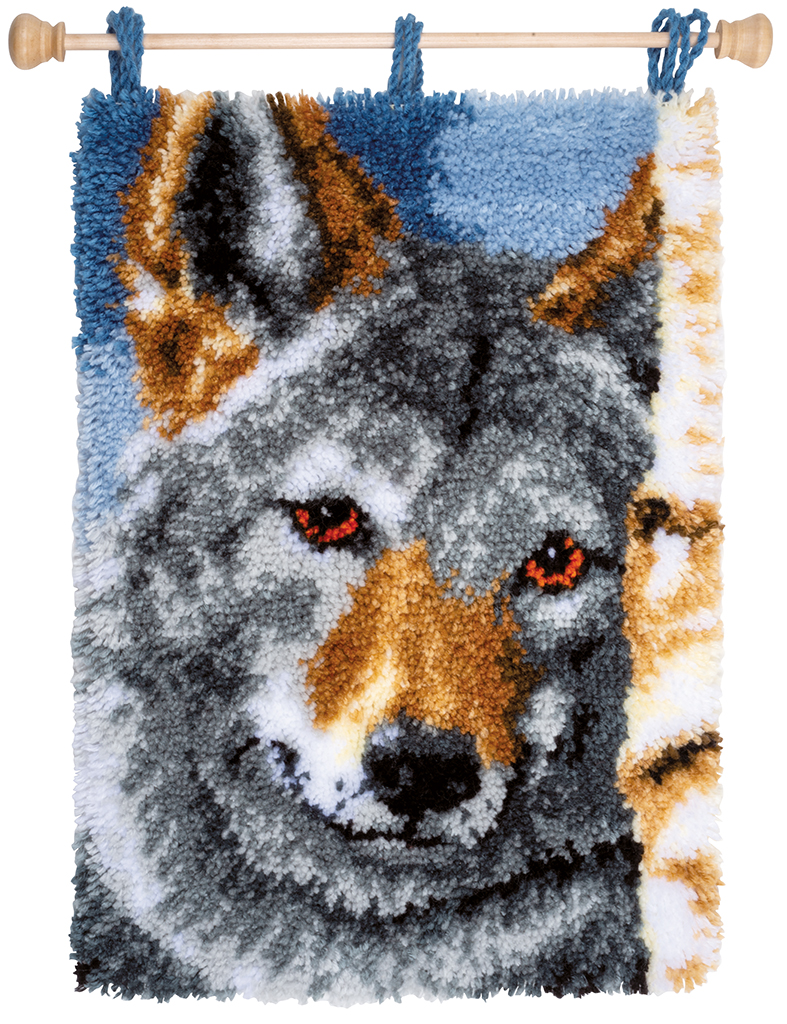 Tapis Noué Loup