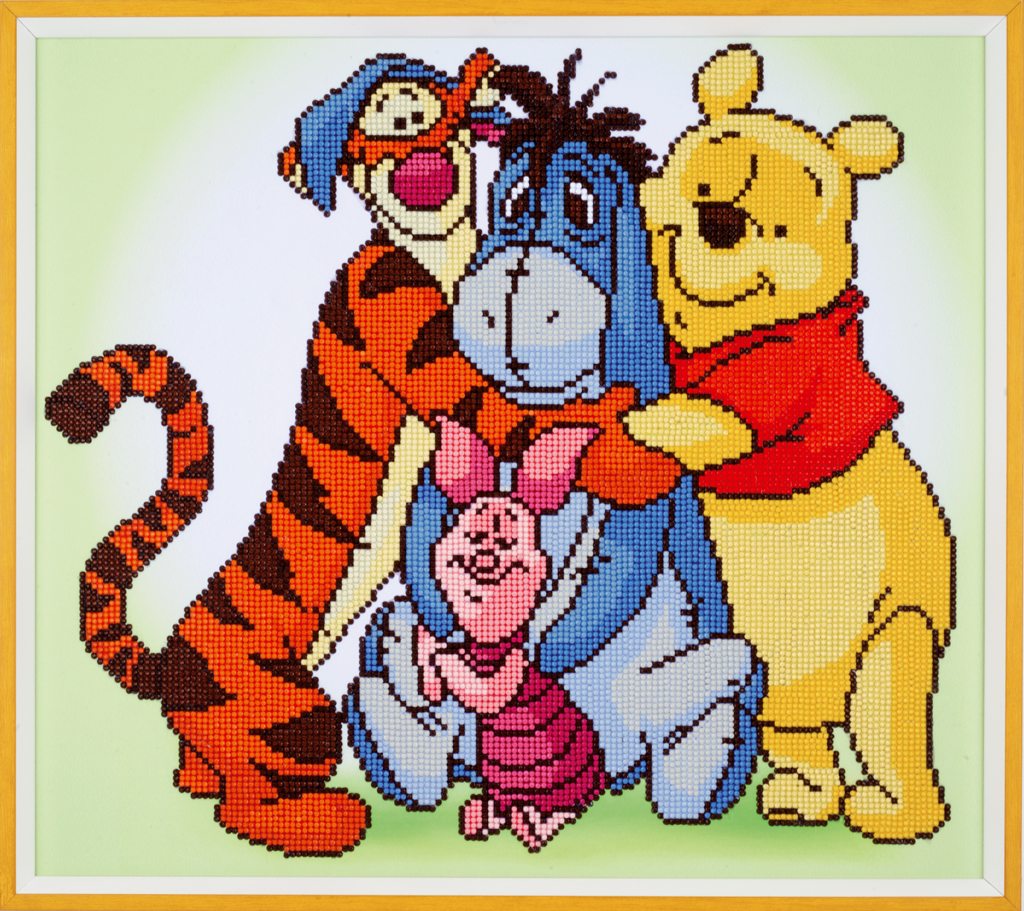 Diamond Painting Disney Pooh met vrienden