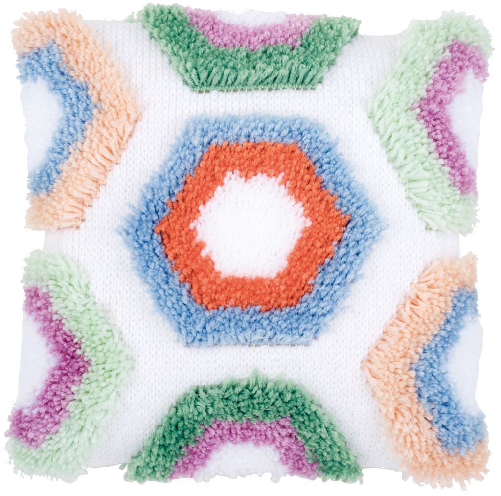 Coussin Hexagone