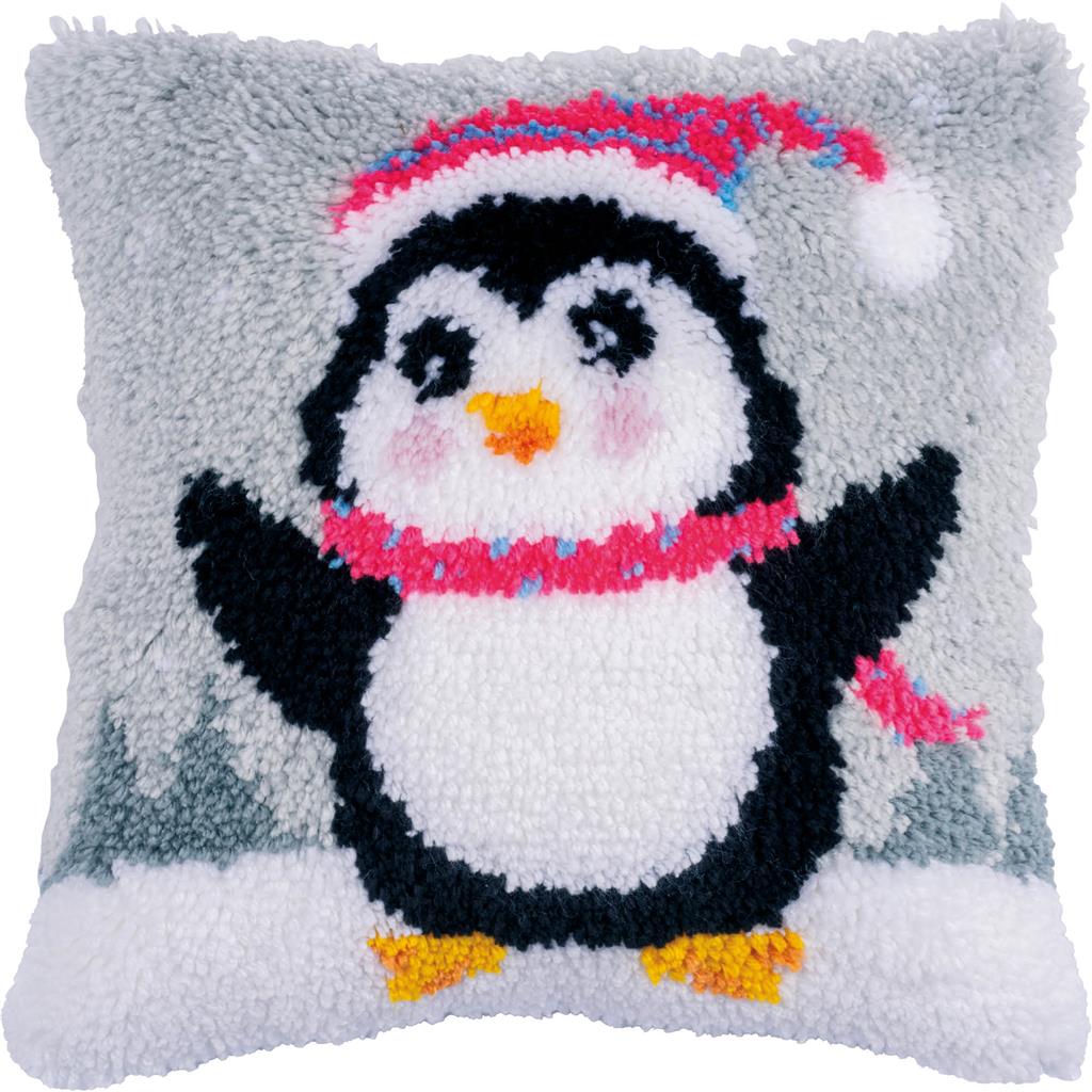 Coussin Pingouin