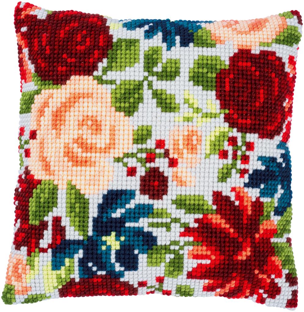 Coussin Pivoines II