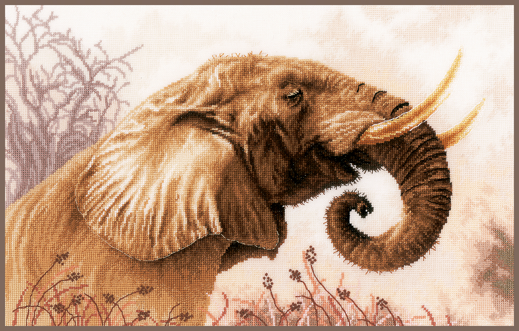 Kit de Broderie An Elephant Call