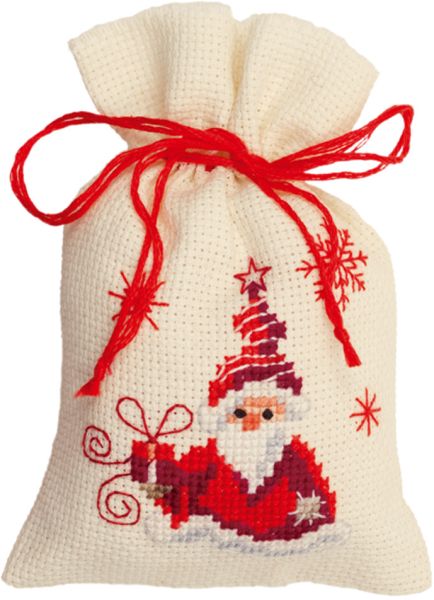 Sachet senteur Santa avec Cadeau