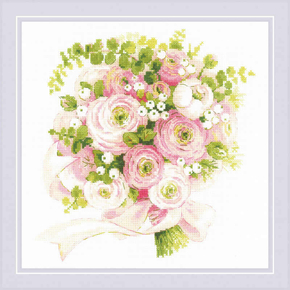 Kit de broderie Bouquet de Fleurs