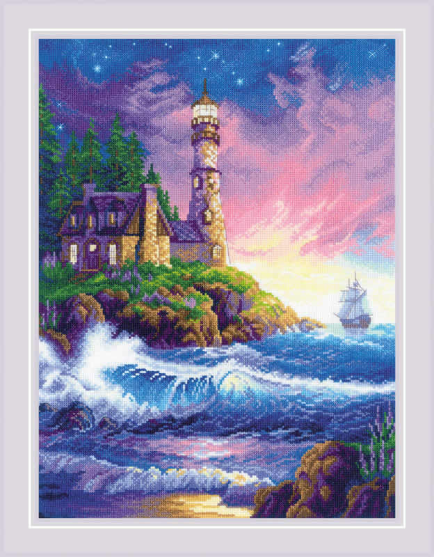 Borduurpakket Riolis Lighthouse ri-2022