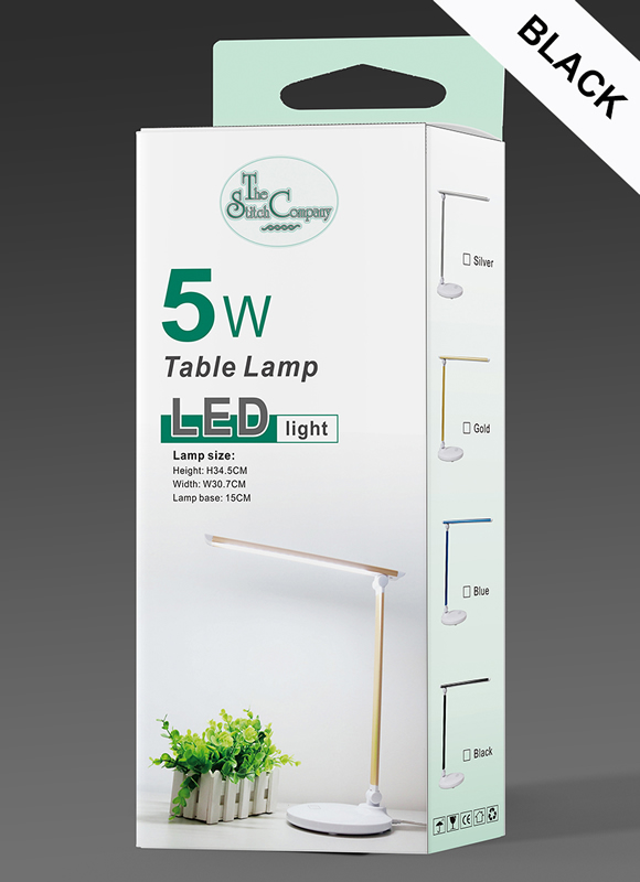 Tafellamp LED zwart