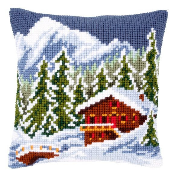 Coussin Paysage Enneig