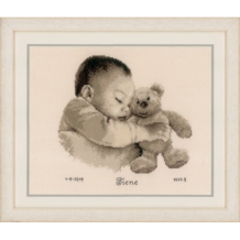 Kit de broderie Bébé avec Ours