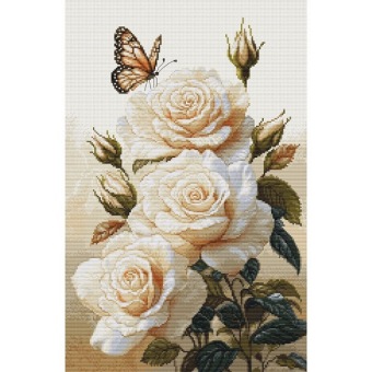 Borduurpakkket Luca-S 'The Scent of Roses' B7056