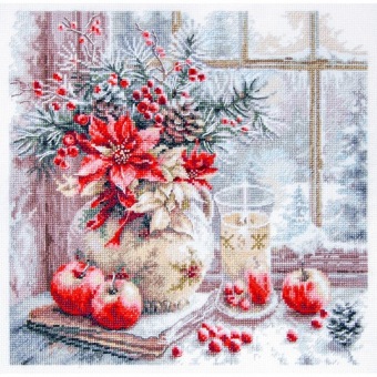 Borduurpakket Magic Needle A Candle was Burning 70-50