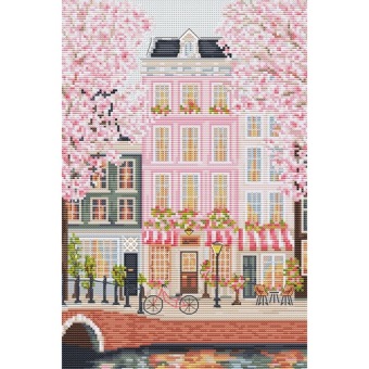 Borduurpakket Luca-S 'Amsterdam - Netherlands' PK01