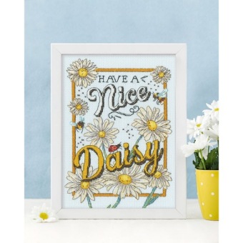 Borduurpakket Nice Daisy