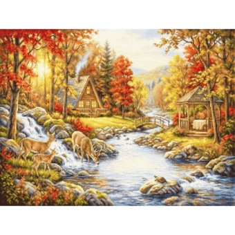 Borduurpakket Luca-S 'Autumn Haven' B736