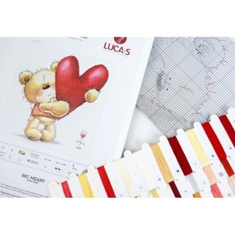 Borduurpakket Big Heart