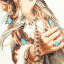 Borduurpakket Boho Girl