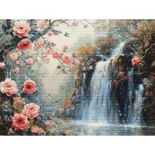 Kit de broderie Crystalline Waterfall